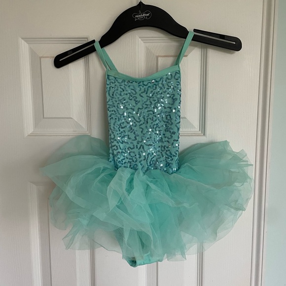 Balera Sparkling Aqua Dance Costume - Picture 1 of 3